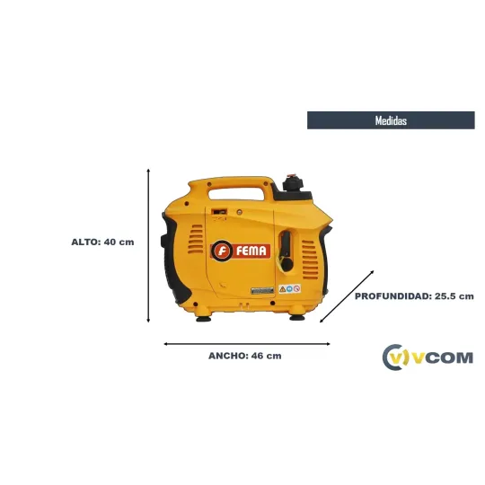 Generador Inverter Manual Fema 800w 38cc