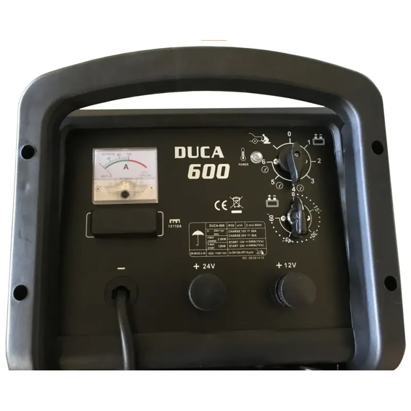 Cargador arrancador portatil para auto baterias 12v 600 Amp