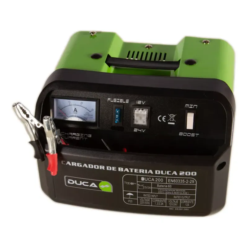 Cargador portatil para auto baterias 12v 200 Amp