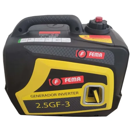Generador inverter arranque manual 80 Cc 5,2 Litros marca Fema