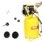 Compresor de aire vertical libre de aceite silencioso 50 lts 1,3hp marca Fema