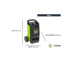 Cargador arrancador portatil para auto baterias 12v 600 Amp