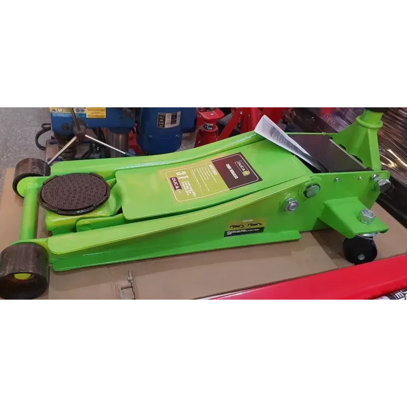 Crique gato carro hidraulico super bajo 3 toneladas marca Duca
