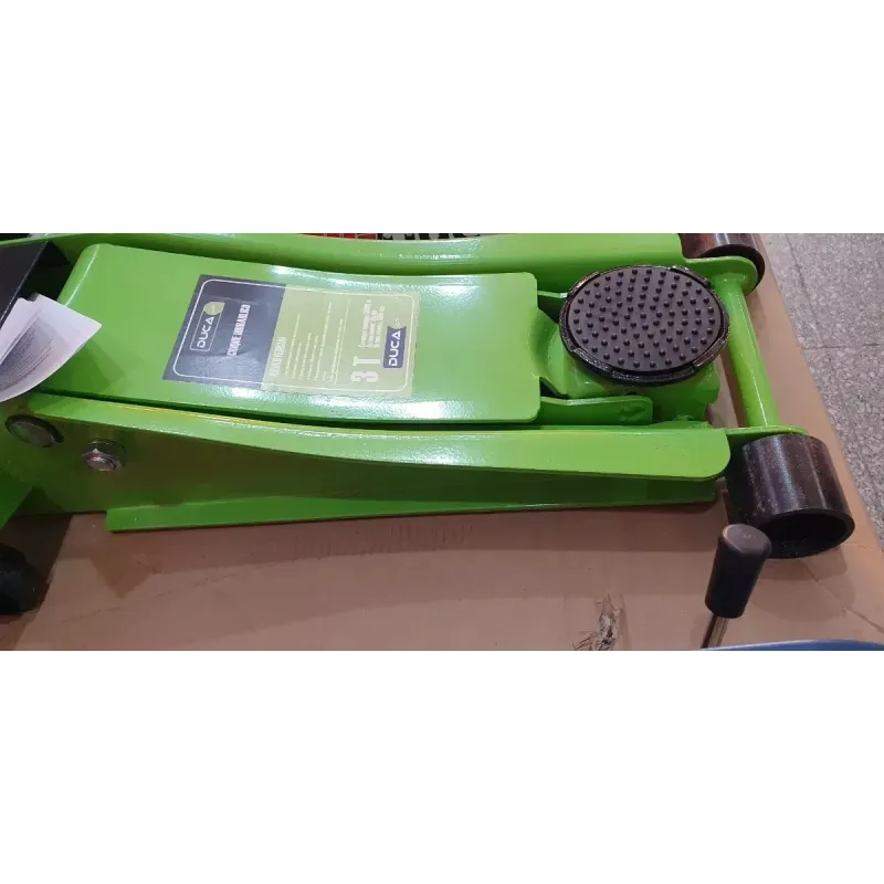 Crique gato carro hidraulico super bajo 3 toneladas marca Duca