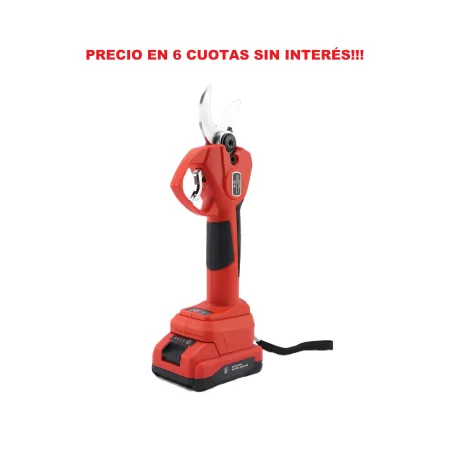Tijera de poda inalámbrica brushless + Batería + Cargador Marca VTO