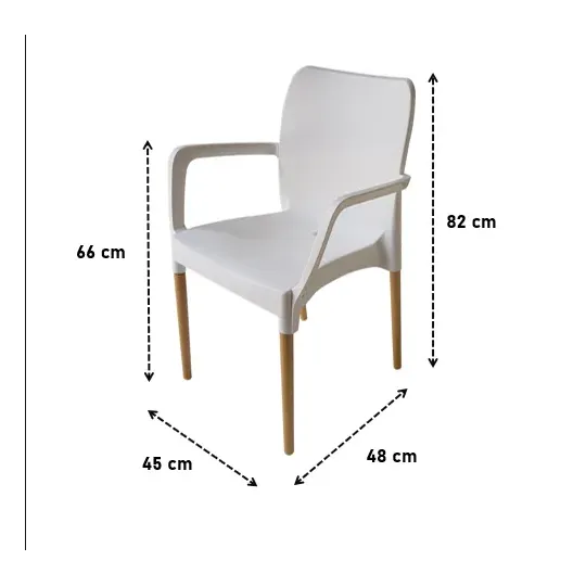 Sillón Mara Set x 4 unidades