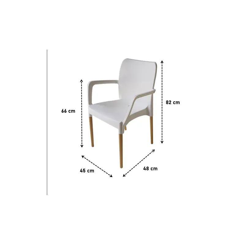 Sillón Mara Set x 4 unidades