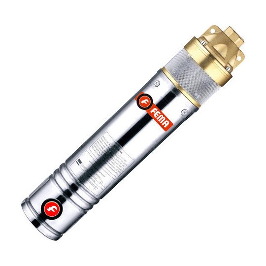 Electrobomba Sumergible Pozo 4 1.5hp Marca Fema