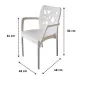 Sillón Franca Set x 4 unidades