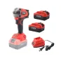 Llave de impacto 1/2" brushless + 2 Baterías + Cargador Marca VTO Llave de impacto 1/2" brushless + 2 Baterías + Cargador Marca VTO