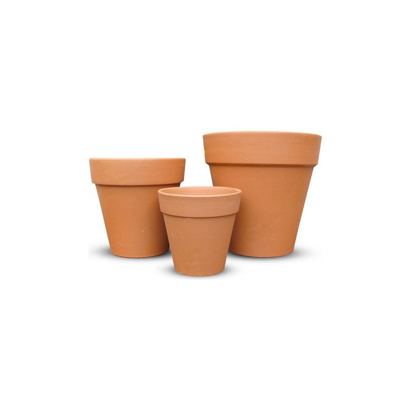 Maceta Unique Terracotta N°12 Diametro 122 X Altura 105 Mm